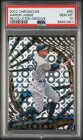 2022 Panini Chronicles - Revolution-Groove Aaron Judge #55 PSA 10 Low POP!
