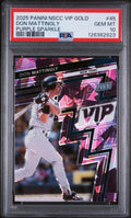 2025 Panini NSCC  Vip Gold Pack - Don Mattingly #45 Purple Sparkle / 50 POP 2!