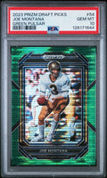 2023 Prizm Draft Picks - Joe Montana #54 Green Pulsar PSA 10 / 25 POP 2!