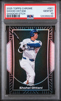 2025 Topps Chrome Shohei Ohtani Shadow Etch #SE1 PSA 10 GEM MT