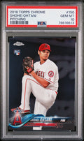 2018 Topps Chrome Shohei Ohtani #150 Pitching PSA 10