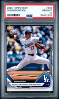 2025 Topps Now - Shohei Ohtani, Shohei Ohtani #338 PSA 10