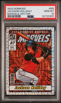 2023 Donruss Jackson Holliday #M3 RC Marvels Vector PSA 10 Baltimore Orioles 🔥