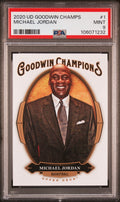 2020 Upper Deck Goodwin Champions - Michael Jordan #1 PSA 9