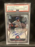 2023 BOWMAN DRAFT CHROME PRSPCT AUTO #CDAMS MATT SHAW PSA 10