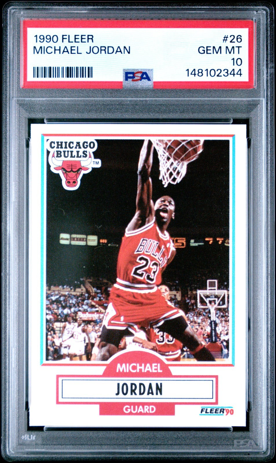 1990-91 Fleer - Michael Jordan #26 PSA 10