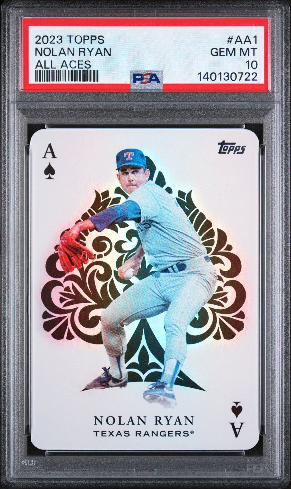 2023 Topps Series 1 - All Aces Nolan Ryan #AA-1 PSA 10