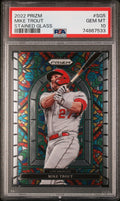 2022 Prizm Mike Trout Stained Glass #SG5 PSA 10 GEM MINT Angels