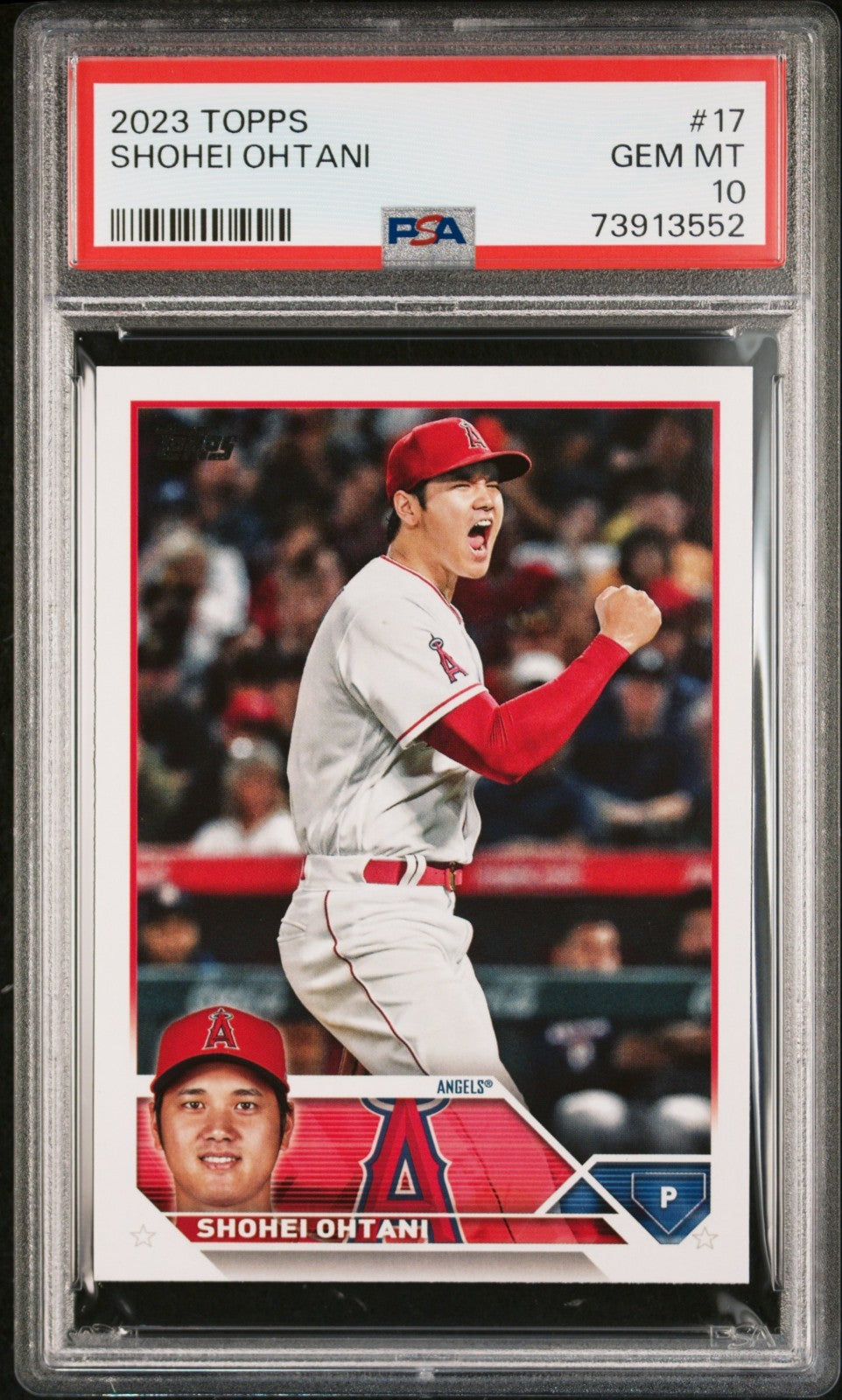 2023 Topps Series 1 - Shohei Ohtani #17 PSA 10