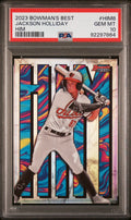 2023 Bowman's Best JACKSON HOLLIDAY HIM Refractor Case Hit SP PSA 10 #HIM-8