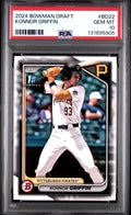 2024 BOWMAN DRAFT #BD22 KONNOR GRIFFIN PSA 10