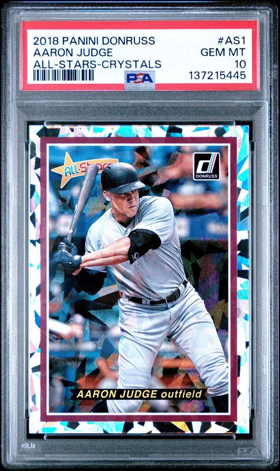 2018 Panini Donruss All-Stars Aaron Judge #AS1 PSA 10