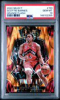 2022 Panini Select - Scottie Barnes #153 Orange Flash PSA 1 0 POP 2!