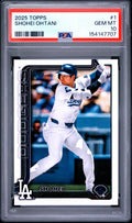 2025 Topps Series 1 - Shohei Ohtani #1 PSA 10