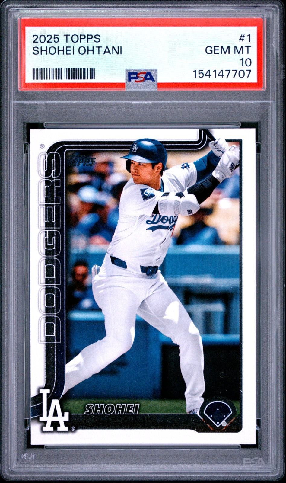2025 Topps Series 1 - Shohei Ohtani #1 PSA 10
