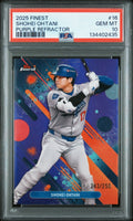 2025 Topps Finest - Shohei Ohtani #16 Purple Refractor /250 PSA 10 POP 10!