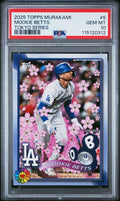 2025 Topps Murakami Tokyo Series #5 Mookie Betts PSA 10