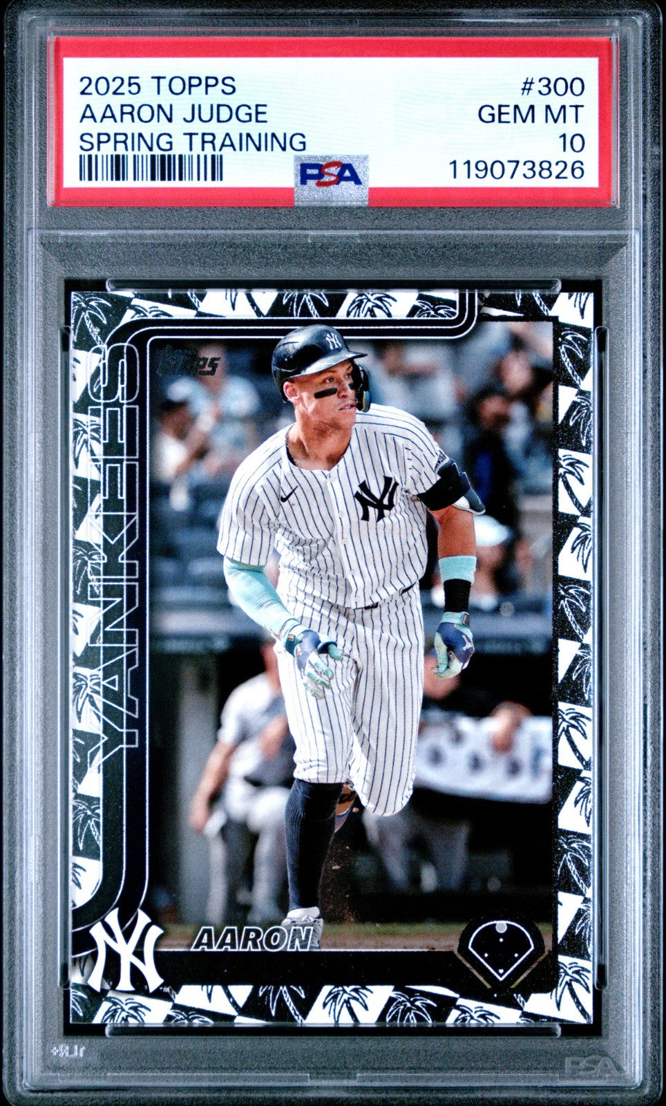 2025 Topps - Aaron Judge #300 Spring Training PSA 10 POP 5!