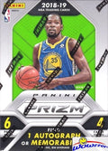 2018-2019 NBA Panini Prizm Basketball Blaster Box - Factory Sealed - 1 Auto/Memo