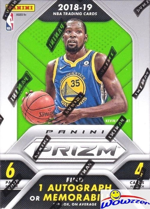 2018-2019 NBA Panini Prizm Basketball Blaster Box - Factory Sealed - 1 Auto/Memo
