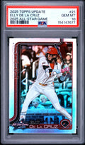 2025 Topps Update Series - All-Star Game Elly De La Cruz #ASG-21 PSA 10 POP 2!