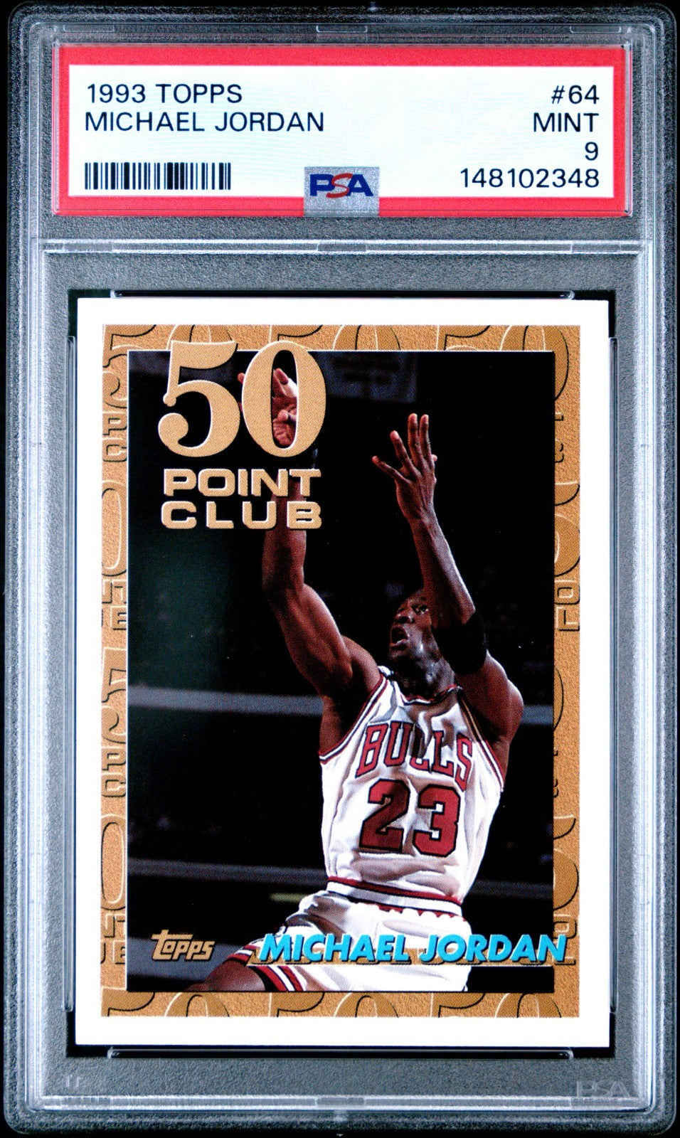 1993-94 Topps - Michael Jordan #64 PSA 9