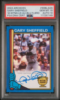 2024 Topps Archives - Autographs Gary Sheffield #90BLA-GS PSA 10 Auto 10 / 25