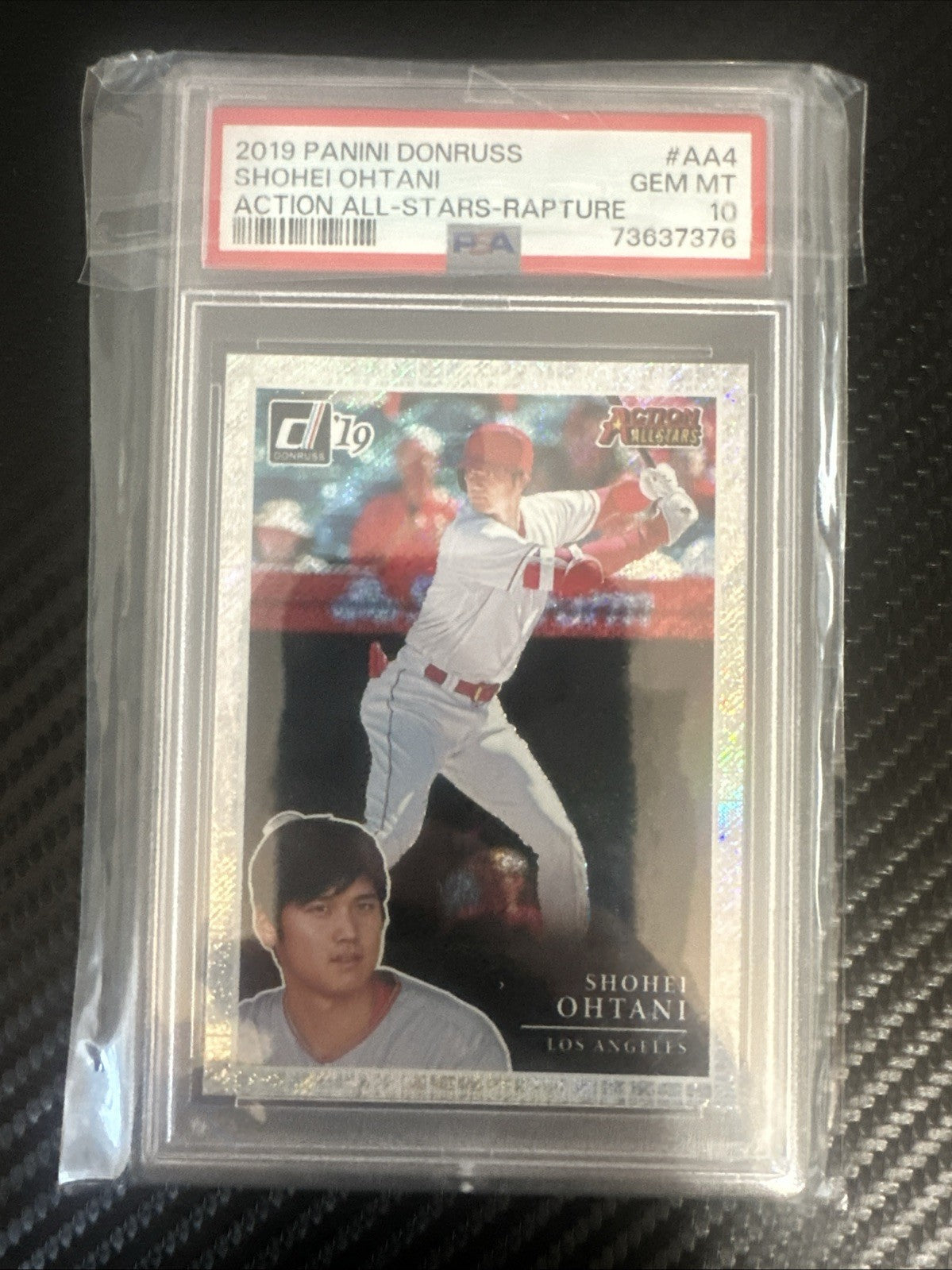 2019 Panini Donruss - Action All-Stars Shohei Ohtani #AA4 Rapture PSA 10