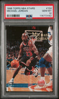 1996 Topps Stars - Michael Jordan #124 PSA 10 LOW POP!