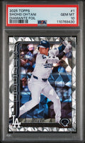 2025 Topps Series 1 - Shohei Ohtani #1 Diamante Foil PSA 10 Low POP