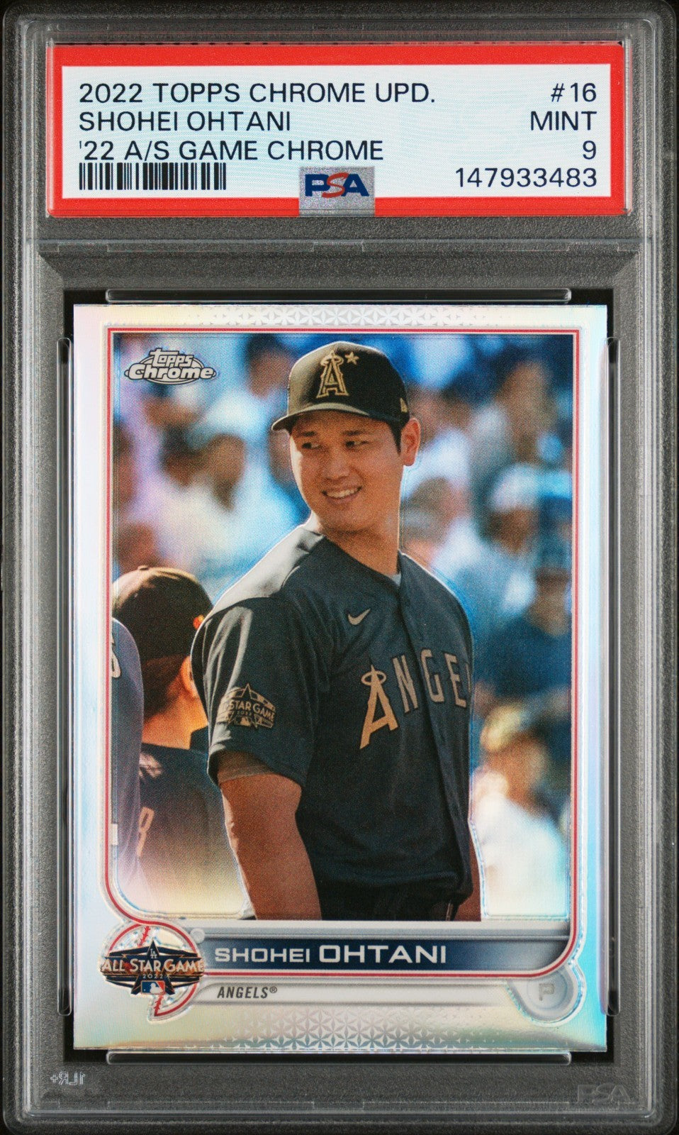 2022 Topps Chrome All-Star Game Shohei Ohtani #ASGC-16 PSA 9