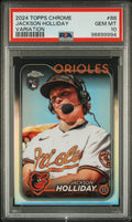 2024 Topps Chrome - Image Variation Jackson Holliday #88 Rookie Card PSA 10