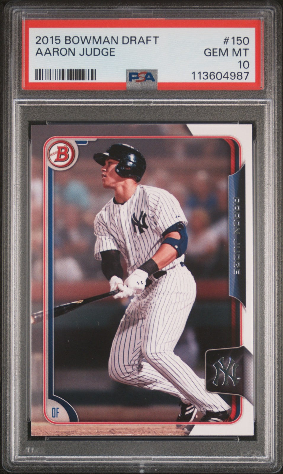 2015 Bowman Draft Aaron Judge #150 PSA 10 (RC)