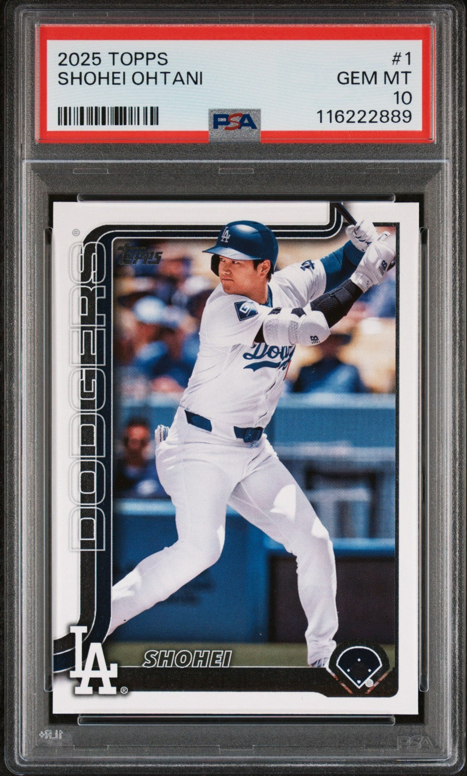2025 Topps Series 1 - Shohei Ohtani #1 PSA 10