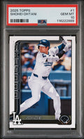 2025 Topps Series 1 - Shohei Ohtani #1 PSA 10