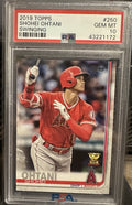 2019 Topps - Shohei Ohtani #250 Swinging PSA 10