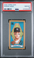 2025 Topps T205 Aaron Judge PSA 10 Gem Mint POP 2!