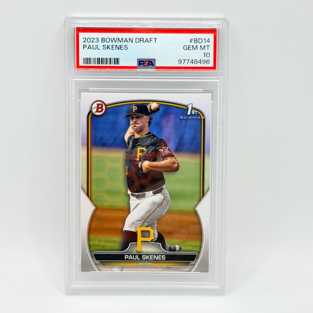 Paul Skenes Pirates 2023 Bowman Draft Topps #BD14 PSA 10