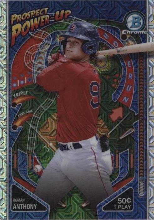 2024 Bowman - Mega Box Chrome Prospect Power-Up Roman Anthony #PP-13 (RC) PSA 10